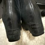 Sorel  Womens Lea Boot Waterproof Black Chelsea Bootie Wedge Heel Pull On Photo 6