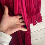 VINTAGE • R. Michael. Alan. • Velvet • Red • Small • Long Sleeve • Maxi Dress Size M Photo 2
