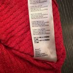 Free People Phoenix Thermal Tunic Top Red Long Sleeve Thumbholes Women's Small Photo 11