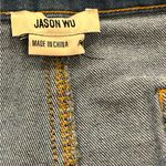 Jason Wu  Stretch Wide Leg Jeans Size 6 Gold Buttons New Without Tags Photo 9