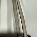 Free People  large cream gray washed tote purse 16x12x6.5" 11" handle Photo 12