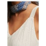 Anthropologie Meadow Rue by Pleated Cream Dress, Size 0 Photo 2