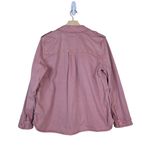 Gap  Womens M Dusty Pink Core Shirt Jacket Shacket Photo 1