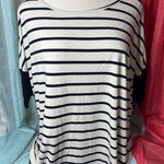 White Birch  Striped Black and White Top Photo 0