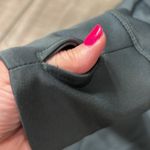 Apana  women’s green zip front warm up jacket with rose gold zipper, sheer arms Photo 3