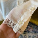 Vintage 80s Does Victorian California Connection Lace Praire Dark Romance Blouse Photo 4