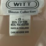 WITT Dressy Blouse Size 8 Photo 4
