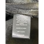 EXPRESS Women's Black Long Vest W/ Faux Fur Size M SKU 5683 Photo 3