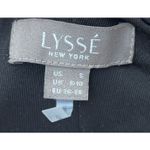 Lysse Daria Contrast Hem Denim Pattern Legging Pinstripe Fringe Timeless Coastal Photo 6