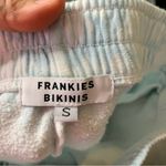 frankie's bikinis Frankie’s Bikinis blue tie dye jogger pants‎ size small vacation casual Photo 7