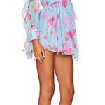Love Shack Fancy Varsha Mini Dress In Ocean Reef  Photo 1
