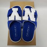 Joshua's Heart In New York City Slip On Footbed Sandals Blue White Size EU 37 Photo 2