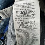 Levi's  denim jacket customized  with leather yokes, studs, and fringes size XXL Photo 10