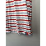 Kule White Poppy Blue Striped Cotton Midi Tank Dress Sz Large Coastal Nautical Photo 4