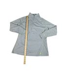 FootJoy  FJ Gray‎ Athletic Quarter Zip Pullover Golf Top Neon Accent Performance Photo 1