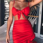 Boutique Red Two Piece Set Photo 1
