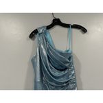 Mac Duggal  27390 Ice Blue Cut Out One Shoulder Dress Size 2 SAMPLE Photo 1
