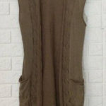 Anthropologie  open sweater‎ cable knit vest Photo 0