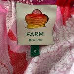 Farm Rio  One Shoulder Puff Sleeve Smocked Waist Mini Dress Size M Photo 3