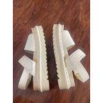 Dr. Martens  Voss Hydro Leather Strap Sandals in Cream Size 8 Shoes Platform Doc Photo 6