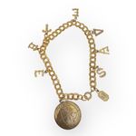 Pididdly Links Vintage Save the Earth Charm Bracelet Photo 0