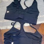 Fabletics Woman’s size medium  black sports bras Photo 1