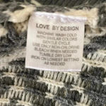Love by Design Grey & Ivory Long Sleeve Cardigan L Photo 6