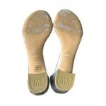 Stuart Weitzman  Amelina Silver Block Heel Sandal Sz 40 (US 10)‎ Photo 5