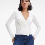 Good American Good Touch Wrap Top Photo 1