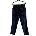 Kut From The Kloth NWT Lessie Coated Denim High-Waist Pleated Pants Faux Leather Photo 11