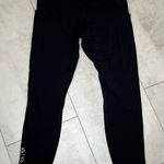 Lululemon  Athletica black full length Classic Black Leggings size 12 peloton Photo 0