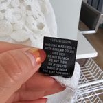 White Crochet Trim Cover Up | SZ 1x Photo 4