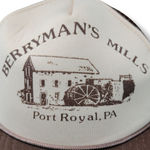 Capital Vintage Hat OSFM Vintage Berryman's Mills Trucker Hat Snap Back Cap By Adult Unisex Hat Photo 2