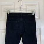 BLANK NYC The Rivington Black High-Rise Zippered Leg Jeans Tuxedo Stripe Size 25 Photo 10