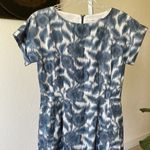 Classiques Entier  gorgeous silk blend floral Ikat print midi sheath dress Photo 1