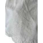 Fashion Bug Vintage Skort Size 10 Striped Mini Wrap Beige White Tie Detail Photo 3