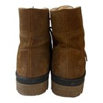 Fat Face Women’s Hiking Boots Brown Suede Sherpa Lined Lug Sole Size 7 Photo 3