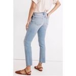 Madewell Maternity Side-Panel Perfect Vintage Jeans in Coffey Wash Size 31 Photo 6