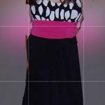 Speechless 💞 FORMAL/Semi-Formal /Party dress Polka Dot Black White Hot Pink Photo 7