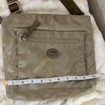 Coach Vintage  Signature Nylon Crossbody Swingpack – Khaki Saddle Photo 5