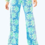 Lilly Pulitzer  Bal Harbour Palazzo Pants Bennet‎ Blue Tropic Like Its Hot size S Photo 0