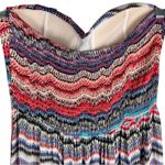 American Rag Strapless Sweetheart Maxi Dress S Boho Multicolor Photo 6