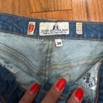 Juicy Couture  Shorts Blue Jean Y2K Cut Off Shorts Studded pocket size 28 Photo 4