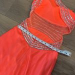 Betsy and Adam  One-Shoulder Sequin Backless Gown Photo 11