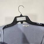 Tularosa Ruffle Wrap Cardi in Baby Blue Small Photo 10