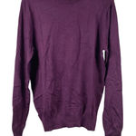 st. john's bay  Sweater Women’s Size Small Long Sleeve Pullover Crewneck Purple Photo 0