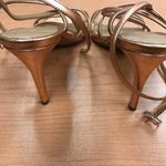 Banana Republic Rose Gold Strappy Heels Photo 2