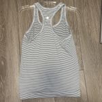 Lululemon swiftly tack tank top black & white striped size 6 Photo 1