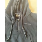 Alphalete Woman’s S Capital Cropped Hoodie Black Sweatshirt Workout Photo 2