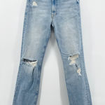 MOTHER Denim NWOT MOTHER SUPERIOR High Waisted Rider Skimp The Confession Distressed Jeans 26 Photo 0